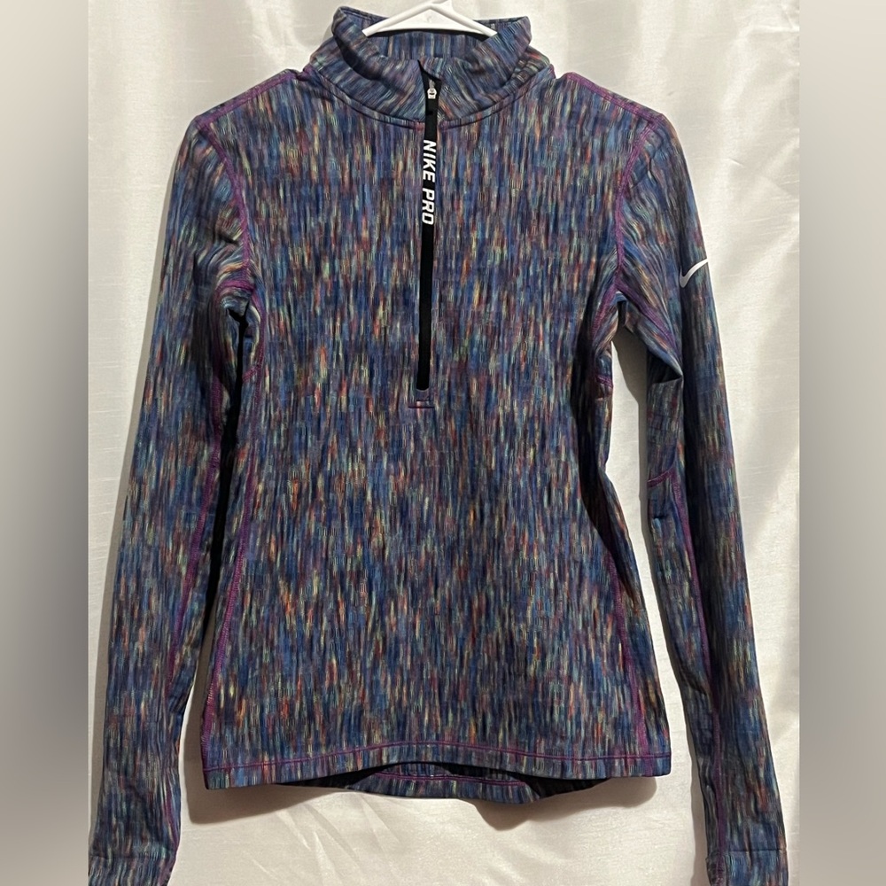 Nike Women's Multicolor Long Sleeve Top